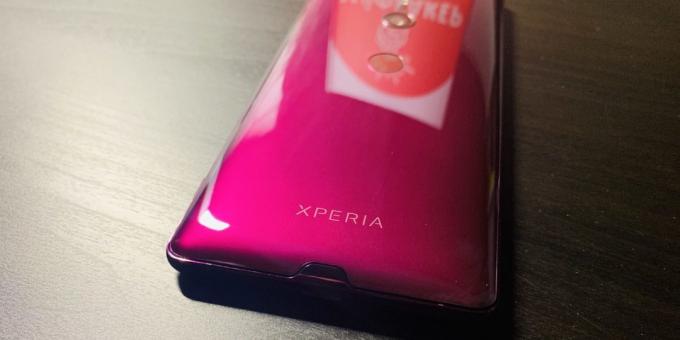 Sony Xperia XZ3: Painel traseiro