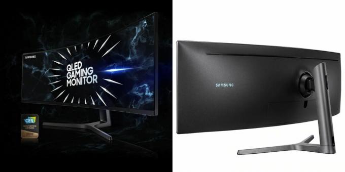 Monitor de jogos Samsung CRG9
