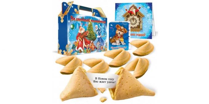presentes para Ano Novo biscoitos da sorte