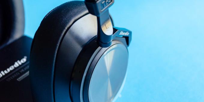 Auscultadores sem fios Bluedio Turbine T6S: Fones de ouvido feitos de plástico
