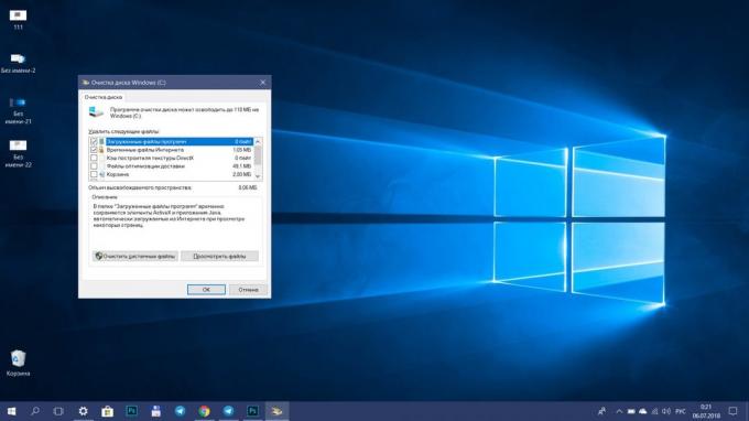 Como acelerar o Windows 10. limpar o disco