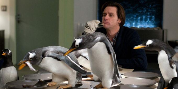 Filmes de pinguins: os pinguins do Sr. Popper