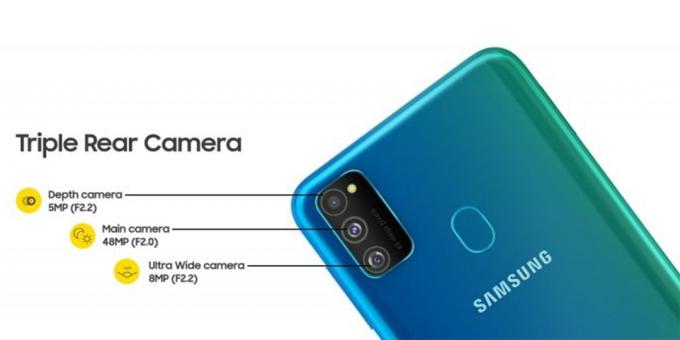 Câmera Samsung Galaxy M30s