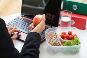 Como comer direito se você trabalhar muito