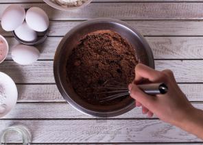 Receita: biscoitos de chocolate festivas