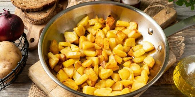 Batatas fritas à moda grega