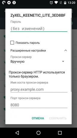 Como configurar o proxy no Android