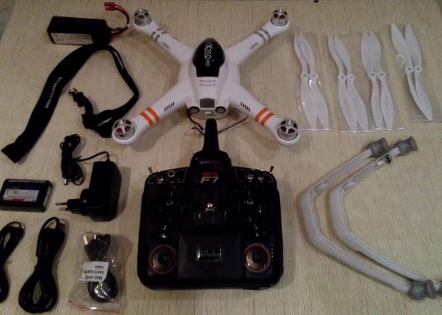 RESUMO: quadrocopter Walkera X350 Pro - Phantom analógico open source