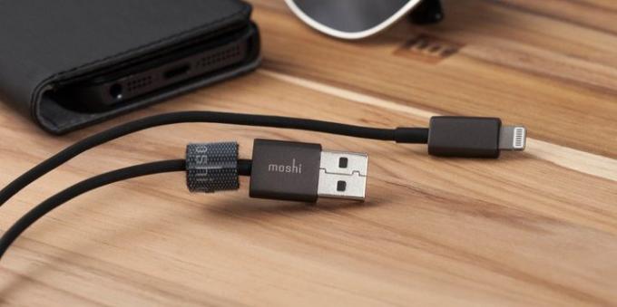 Onde comprar um cabo bom para iPhone: Moshi Cable