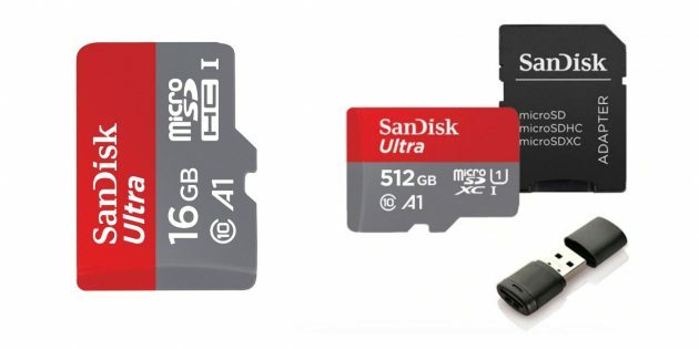 Cartão Sandisk MicroSD