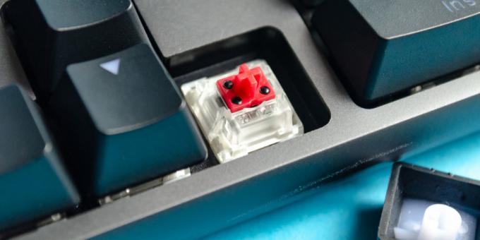 Teclado Xiaomi Gaming Keyboard: design botões