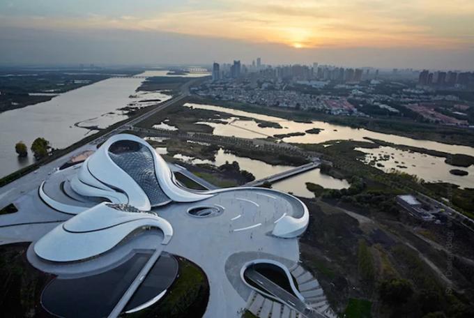 arquitetura chinesa: Opera House, em Harbin