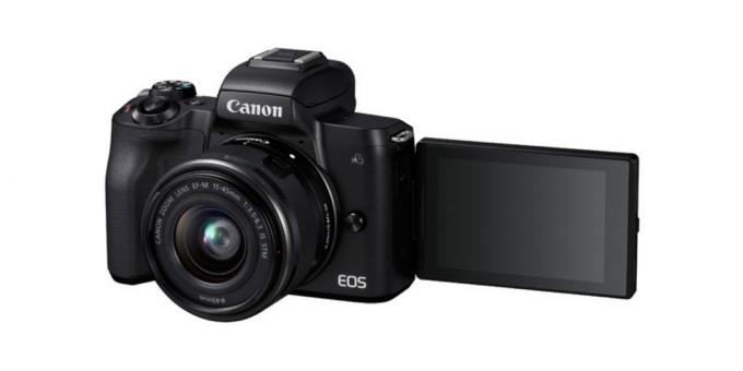 A maioria das câmeras: Canon EOS M50