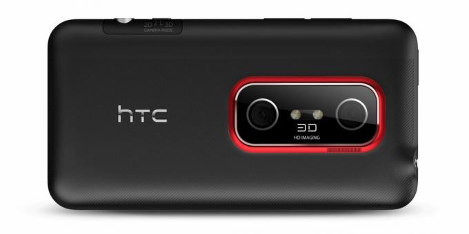 HTC Evo 3D tem duas câmeras