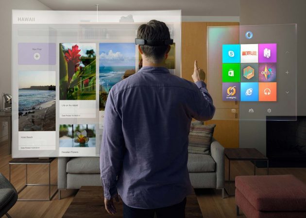 VR-gadgets: HoloLens Microsoft