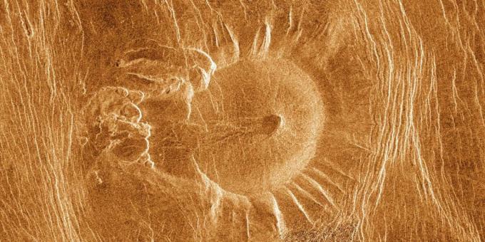 Fotos de espaço: o carrapato de Vênus