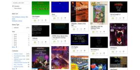 O Internet Archive tem aparecido milhares de jogos 2.5 com MS-DOS