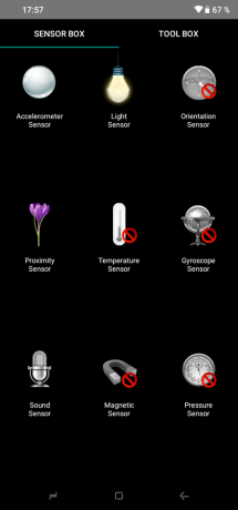 Doogee Y8: Sensores e sensores