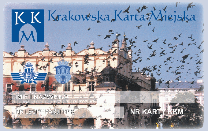 Cidade do cartão: Krakow