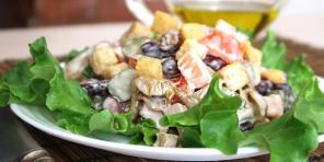 10 salada fresca com croutons