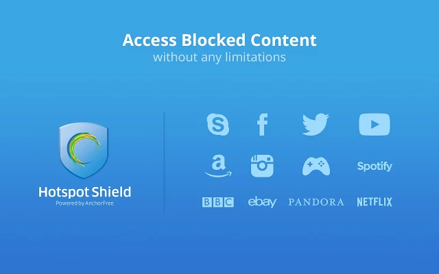 VPN Free for Chrome: Hotspot Shield 