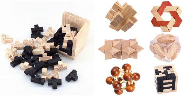 puzzles de madeira