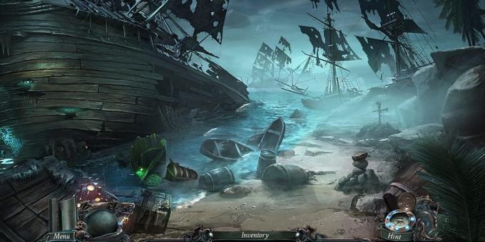 O jogo sobre piratas: Nightmares do Deep: The Heart Cursed