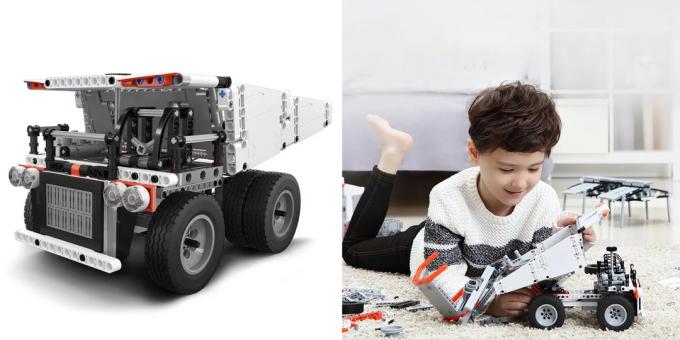 Robôs para crianças e adultos: Bloco Xiaomi Mi Coelho Edifício mine truck