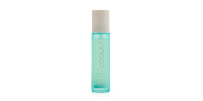 Maquiagem de verão: spray fixador Coola FPS 30