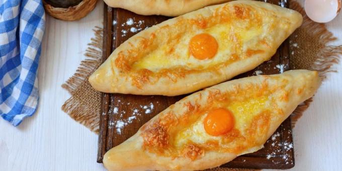 Receita para khachapuri em Adjara