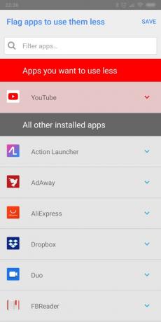 Launcher para Android: Siempo (Aplicativos que deseja usar menos)
