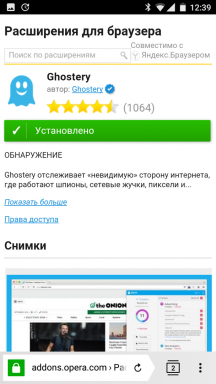 Como instalar extensões em móveis "Yandex. Browser "para Android