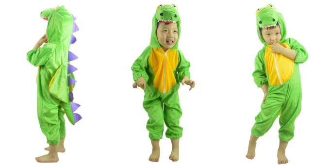 Fantasias para o Halloween: dinossauro