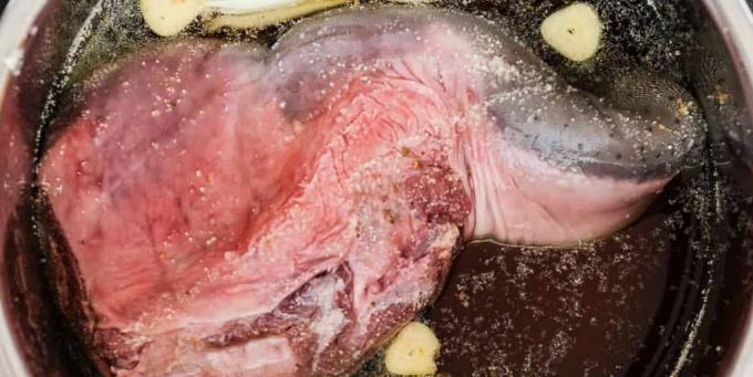 Como cozinhar carne língua em uma panela de pressão