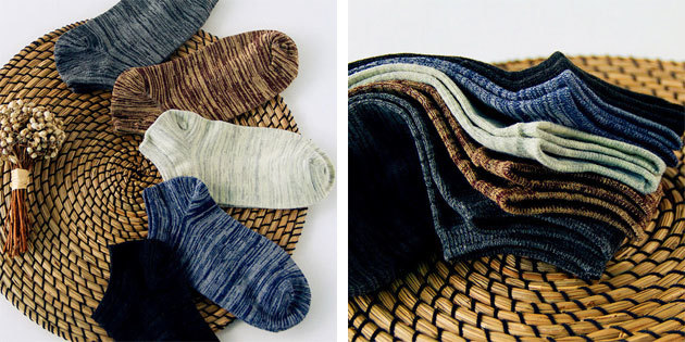 Belas meias: meias de algodão dos homens