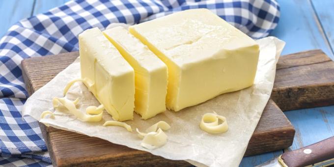 Manteiga retarda o envelhecimento