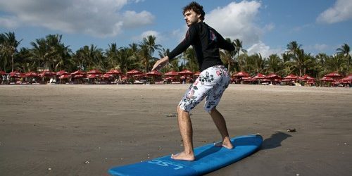como aprender a surfar: a segunda perna