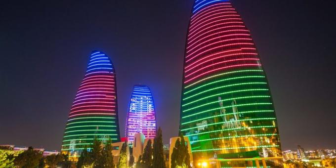 "Chama Towers" no Azerbaijão