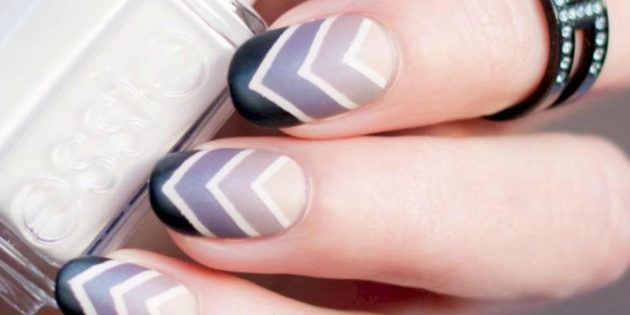 Geometria no design de unhas