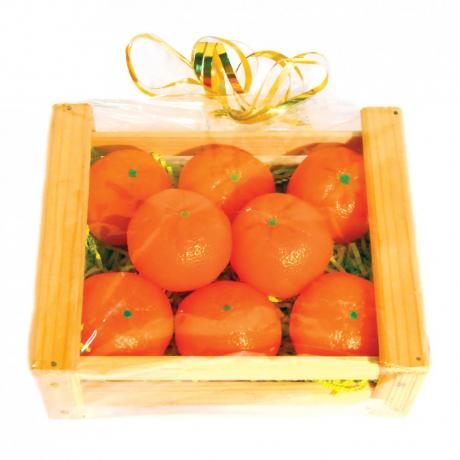 Presentes para o Ano Novo: Sabão tangerina