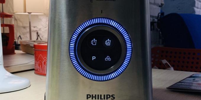 Avaliação de Philips HR3752: Buttons