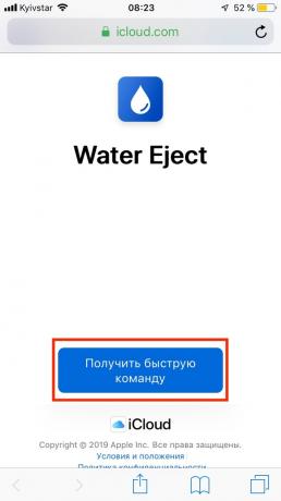 Se a água entra no iPhone: comandar Água Eject pronta