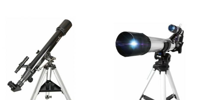 Presentes para as crianças no dia 1º de setembro: telescópio