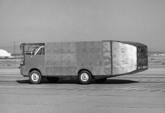 carros frescos NASA: caminhão aerodinâmico