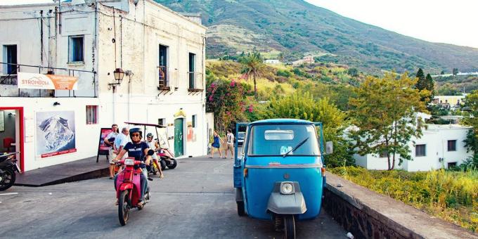 uma viagem à Itália: Scooters