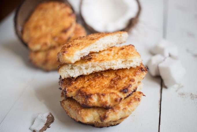 Receita para biscoitos de coco