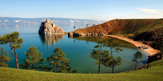 lugares bonitos na Rússia. Baikal