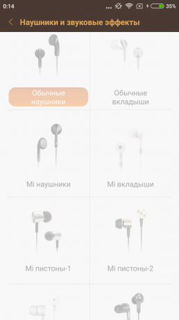 3s Xiaomi redmi: trabalho com fones de ouvido