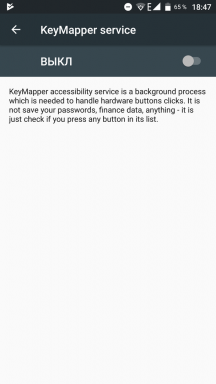 Key Mapper - um programa para transferir os botões do Android smartphone hardware