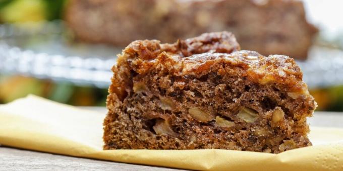 Torta de Maçã Fácil com Canela e Noz-moscada